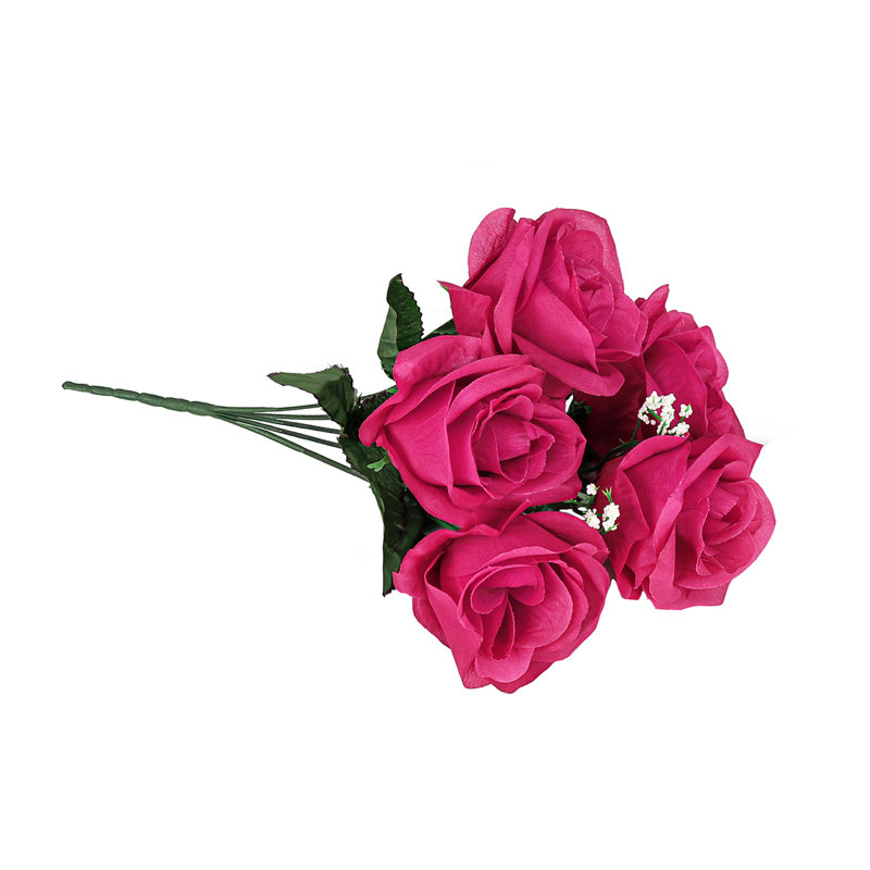 Rosier artificiel ouvert, Rose millennial