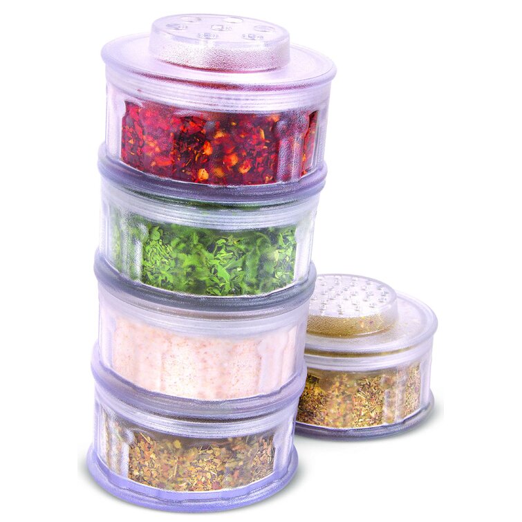 Stackable Spice Jars