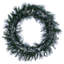 Couronne de PVC illuminée en flocons de pin pré-éclairé 36 po