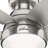 Lilliana 44" 5 - Blade Indoor Flush Mount Small Room Ceiling Fan with Lights and Pull Chains-57282076