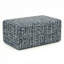 Berlin Gardens Lilly Hive 18X30x13 Rectangle Pouf