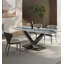 Table de salle à manger rectangulaire en pierre micro-cristalline de style luxueux italien-110906537
