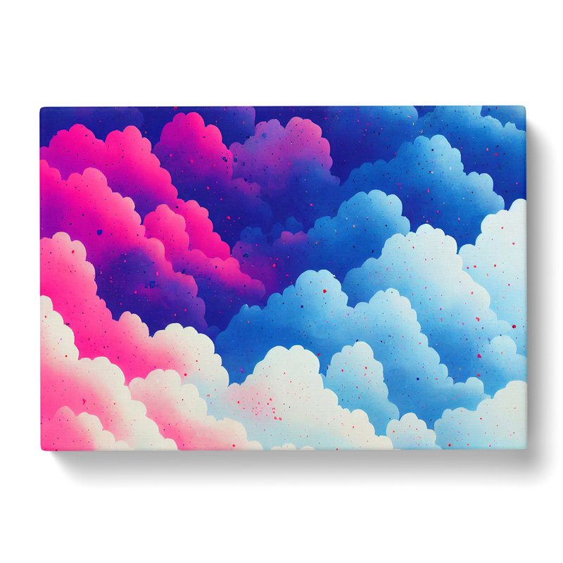 Fluffy Clouds Vol.3 - Wrapped Canvas, 40cm H x 60cm W x 3cm D