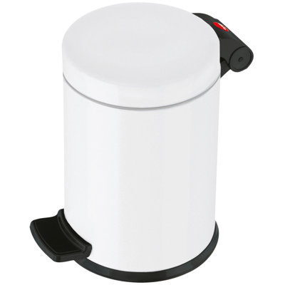 Steel Step On Rubbish Bin - 4L