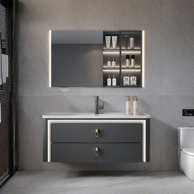 Armoire de salle de bain Minimalist Light Luxury