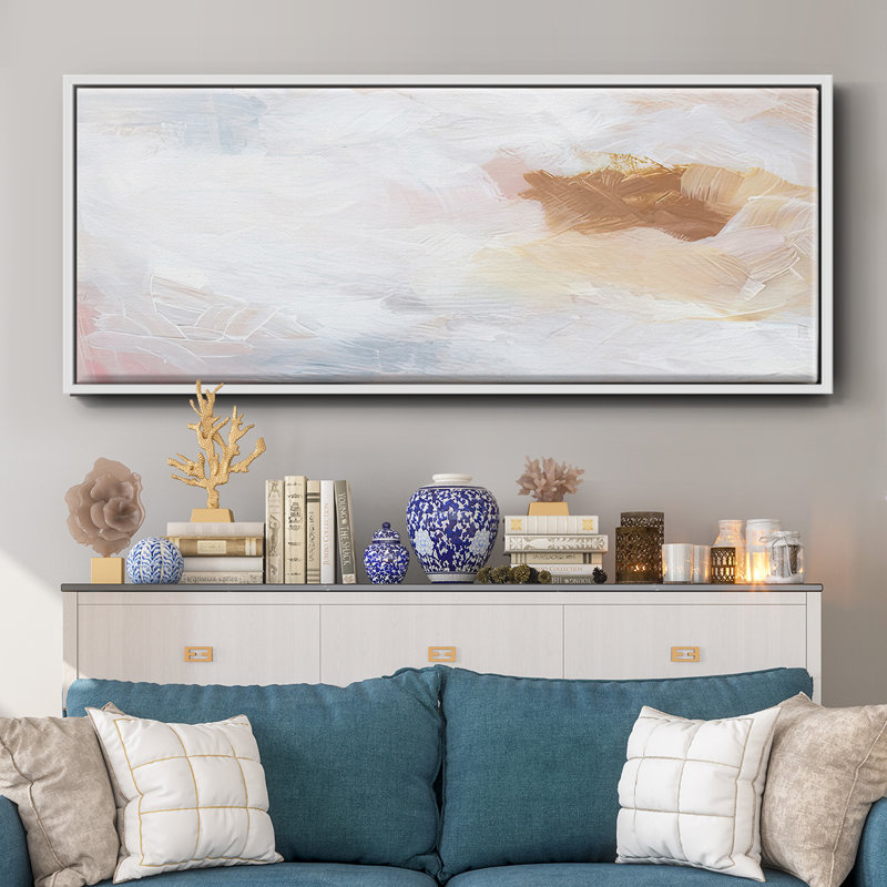 Dusk Clouds II - toile encadrée, H 8 po x l 20 po