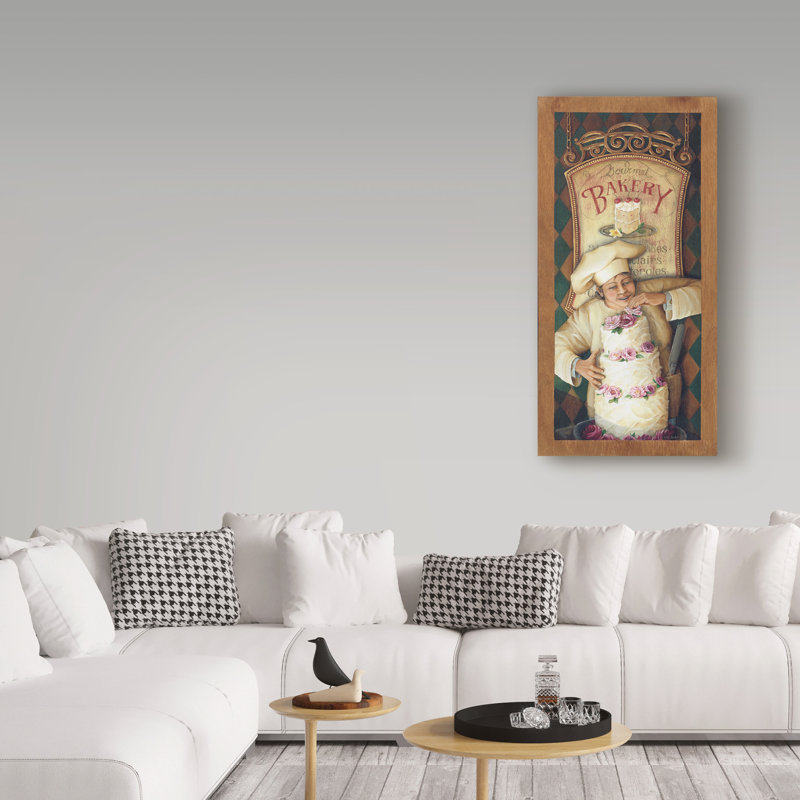 « chef 1 », publicité sur toile tendue, H 24 po x l 12 po