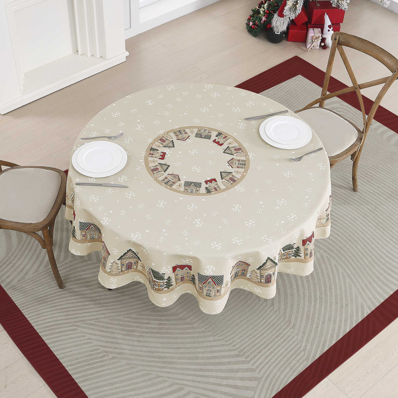 Lezlie 70 Round Tablecloth