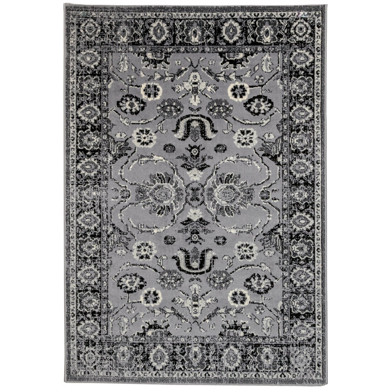 Sartain Oriental Shag Area Rug, Rectangle 120 x 170cm