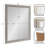 Dalphia Beveled Rectangle Bathroom Mirror