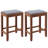 Upholstered Counter Stool with Solid Wood Frame-892540445-892540418