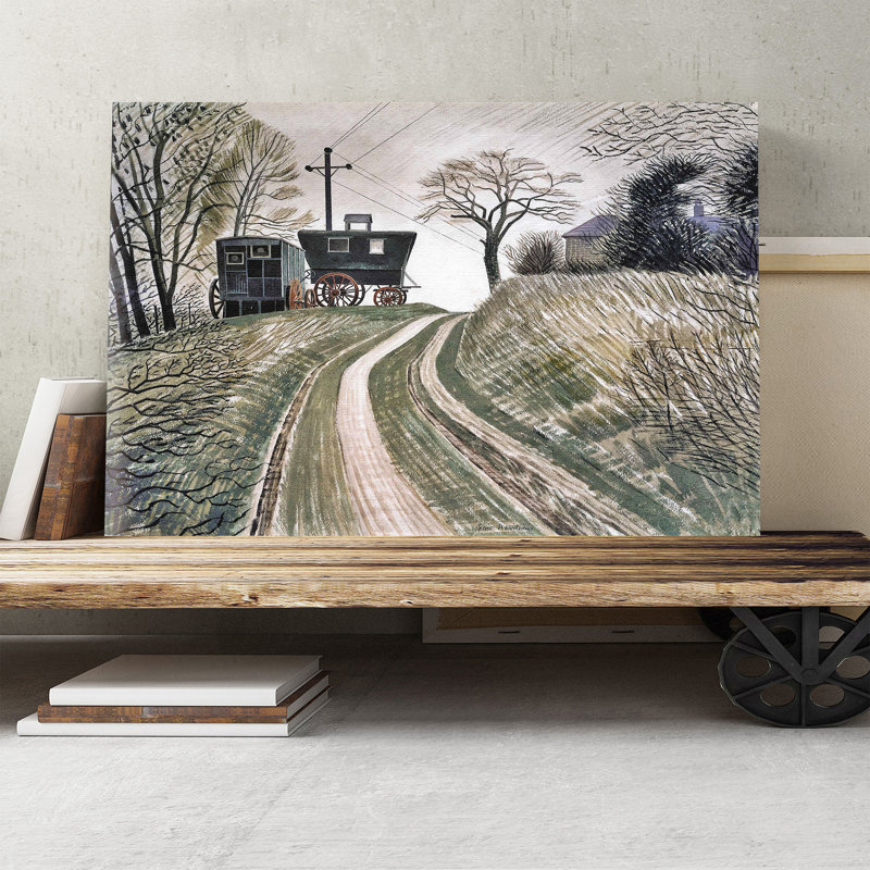 Eric Ravilious - Wrapped Canvas Painting, 40cm H x 60cm W