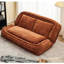 Nouveau lit double pour chien avec paresseux chenille orange pour travailler dans un garde-manger à la maison