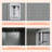 12 Doors Storage Locker Combination With 12 Hooks,Industries Double Tier Metal Locker For School Office Gym Home Employees Staff Sundries Room-105491171