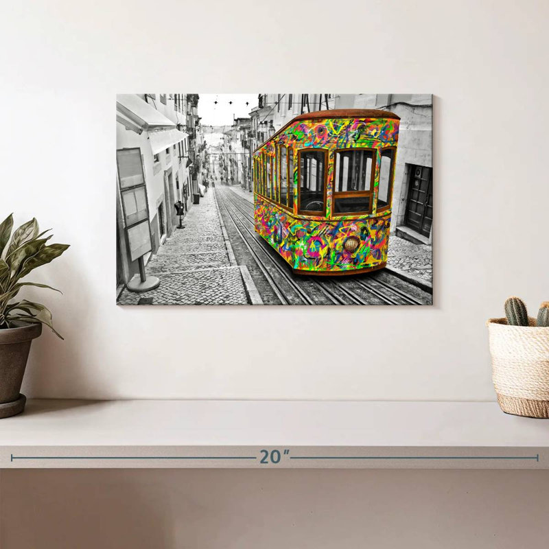 Mehar Lisbon Tram, 8" H x 12" W