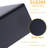 Modern Matte Black Stainless Steel Square Towel Ring, Wall Mounted Bathroom Towel Holder for Bathroom and Kitchen, Rust-Resistant Hardware