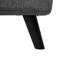 Chaise longue convertible avec dossier, repose-pieds et coussin réglables-56564678