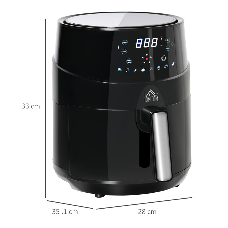 HOMCOM 4.5L Air Fryer Oven