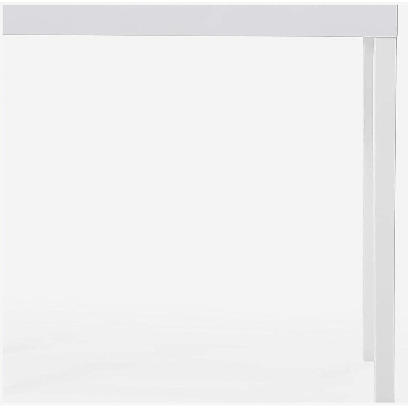 Console moderne, canapé Amy, blanc