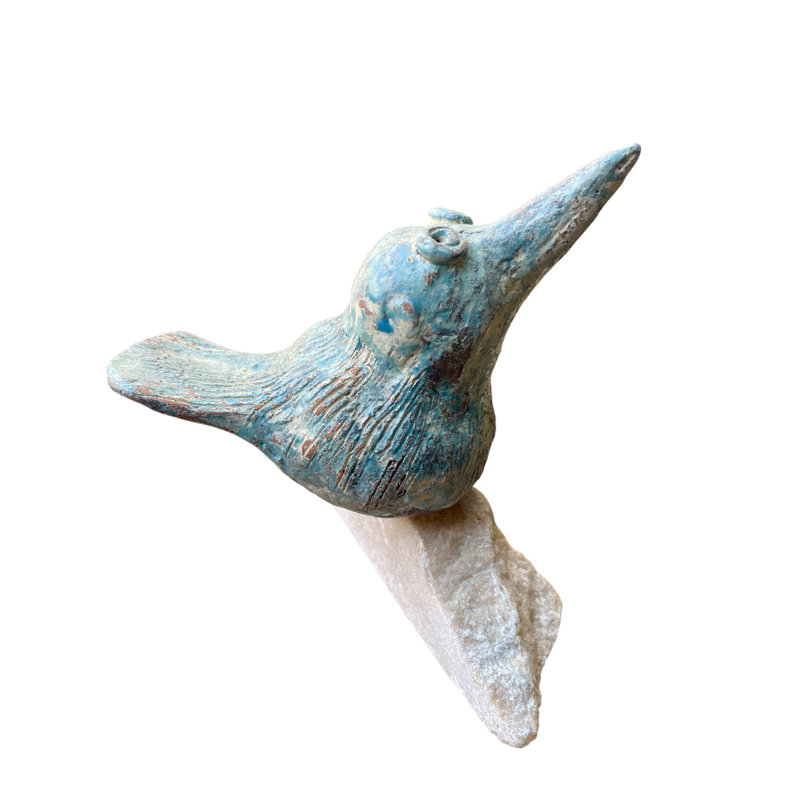 Ceramic Bird Art