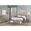 Mobilier de chambre à coucher de style rustique avec panneau à deux panneaux et très grand lit rectangulaire-134172638-134172641
