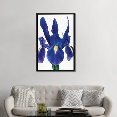 « purple floral i », impression sur toile
