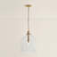 Troy Lighting Kori wide 1 Light Pendant in Patina Brass-1998829691-1998829685
