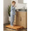 Tabouret pliant en bois d'acacia-1220497193