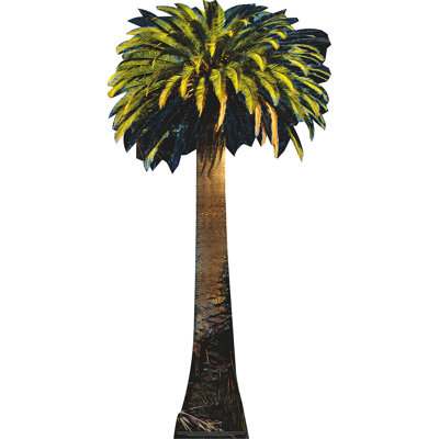 Palm Coconut Tree 90" Cardboard Standup