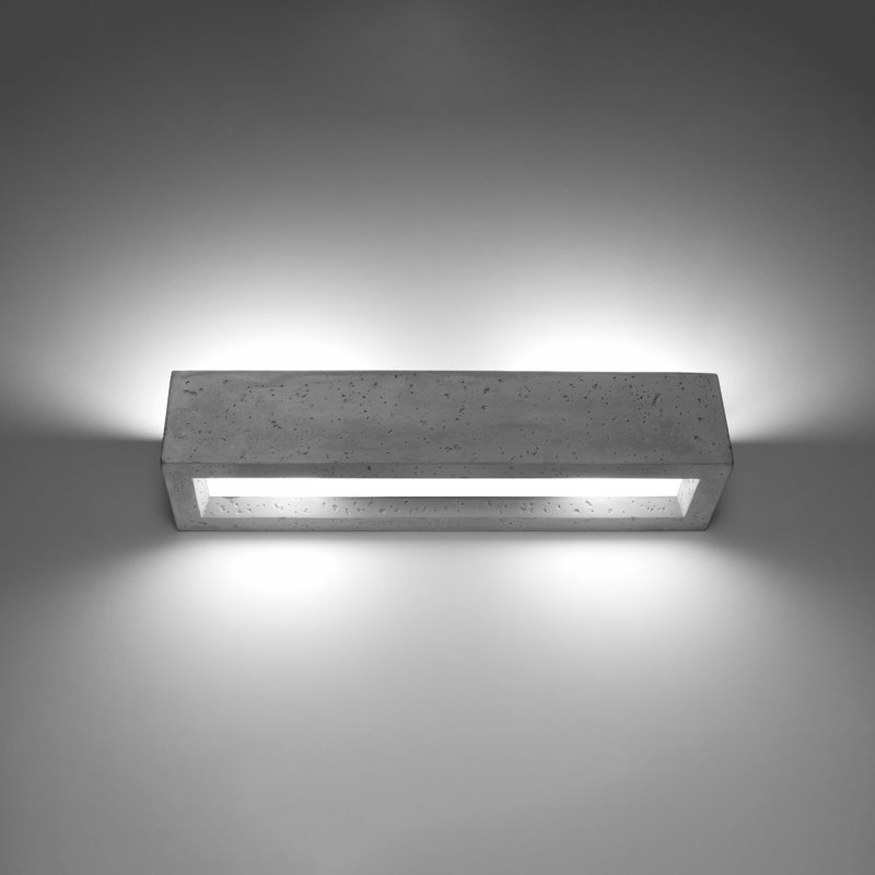 Vega Concrete Flush Mounted Sconce