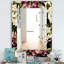 Miroir mural obsidian fleuri 19-40097527