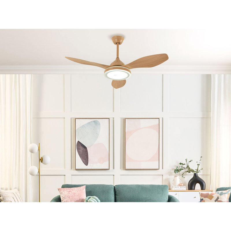 Asman 108cm Ceiling Fan with LED Lights