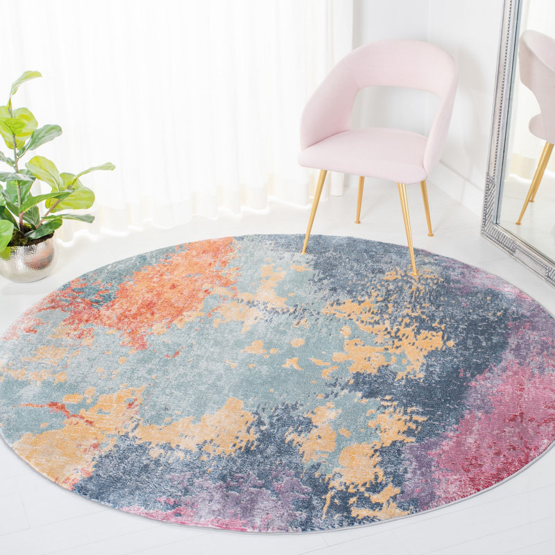 Porcello 900 Performance Rug, Round 6'7"
