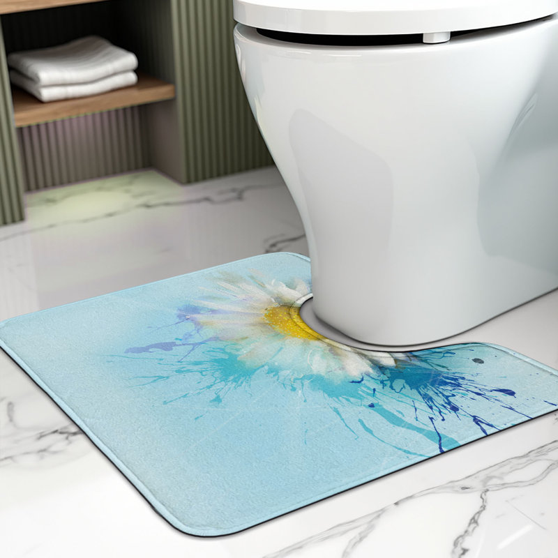 Tapis de salle de bain Floral U