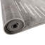 Tapis géométrique gris / ivoire en polypropylène tissé à la machine-1865676431