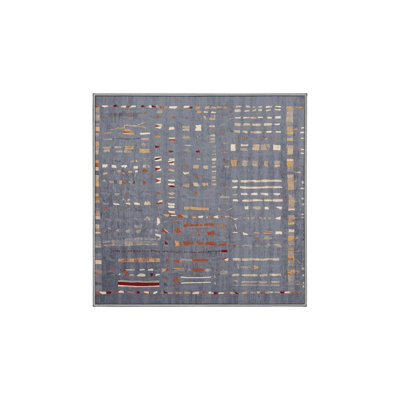 Tapis gris lavable à la machine