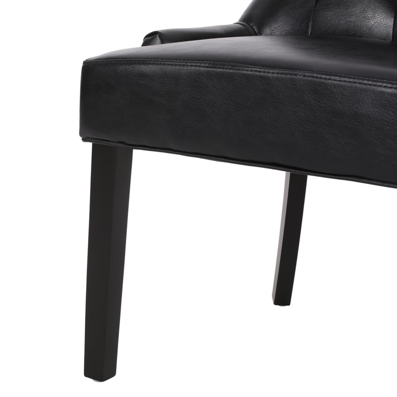 FAUTEUIL CHINEY - KD MP2 (ensemble de 2), Noir