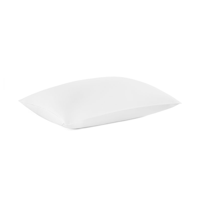 Cotton Fabric Zippered Pillow Protector, Queen