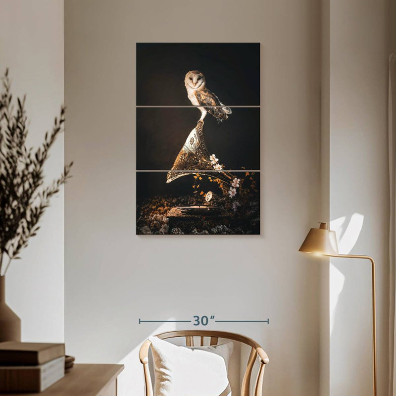 Brampt Grammophone, 57" H x 36" W