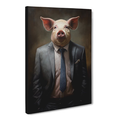 Pig In A Suit - Print