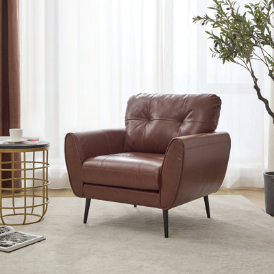 Corvo 33.4' Wide Tufted Armchair