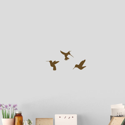 Adhésif décoratif colibris