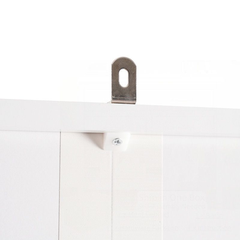 Modern High Freestanding Tall Bathroom Cabinet, White