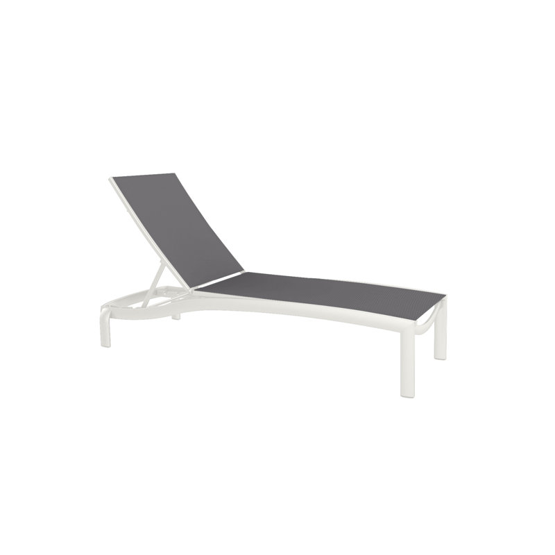 Kor Outdoor Chaise Lounge, Shell, Rincon