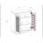 100% Solid Wood 32" Bathroom Cabinet with Frosted Glass Doors and Adjustable Shelves-245256484