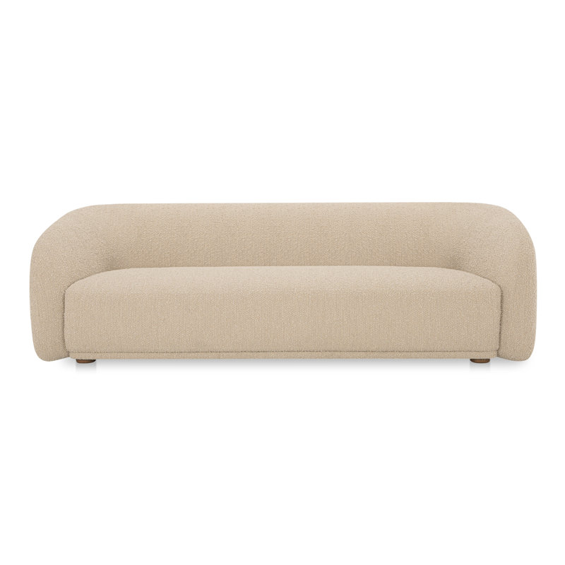 Faye Sofa, Natural Boucle