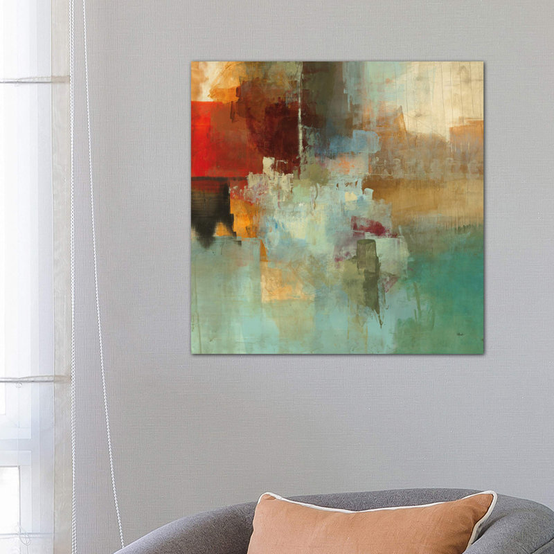Big City I by Randy Hibberd - Wrapped Canvas Painting, 30.48 cm H x 30.48 cm W