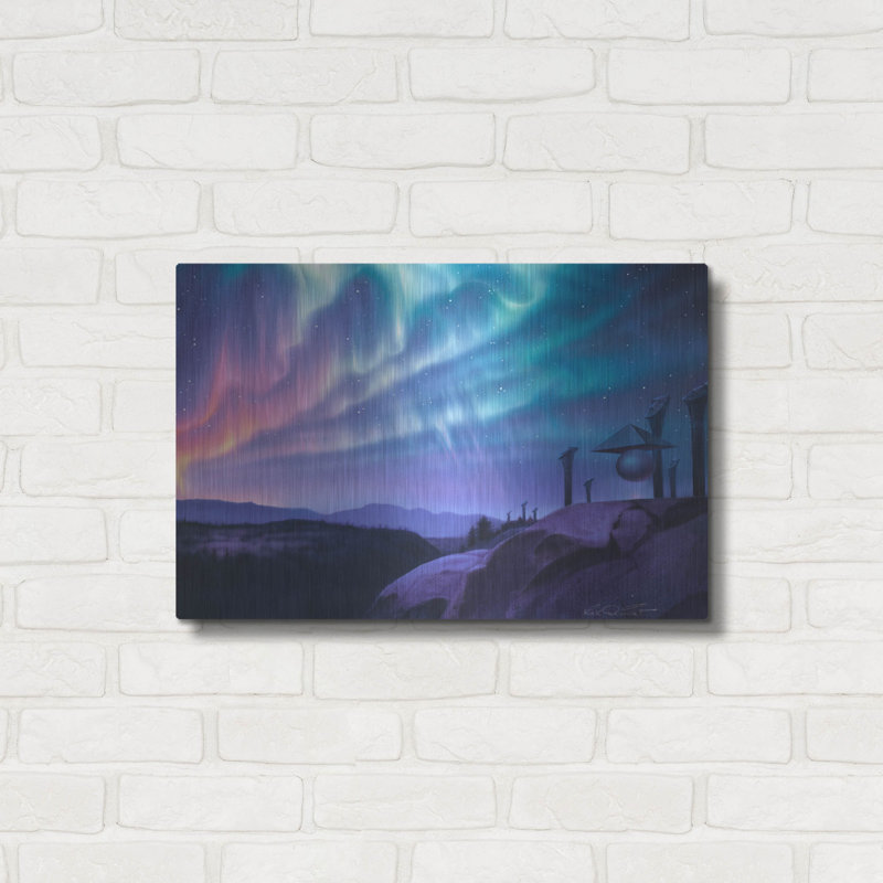 «Skywatchers» par Kirk Reinert, H 16 po x l 24 po