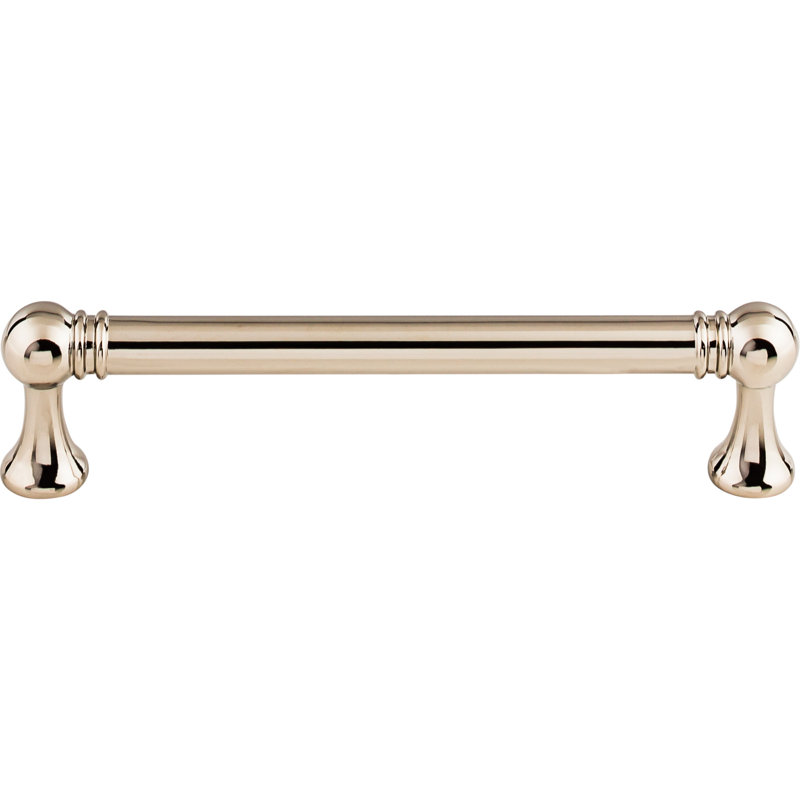 Kara Bar Pull, Polished Nickel, 5 1/16"