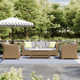 Edicott 5 - Person Patio Conversation Sets with Cushions